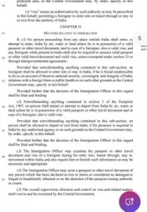 Immigration and Foreigners Bill 2025 places the burden of proving legal status on individuals and imposes carrier liability