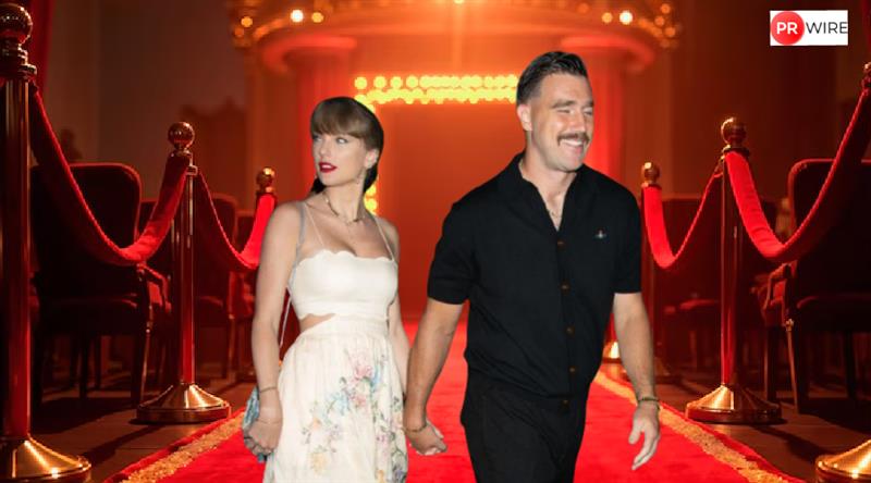 Taylor Swift and Travis Kelce mark their first red carpet appearance together_ Pics