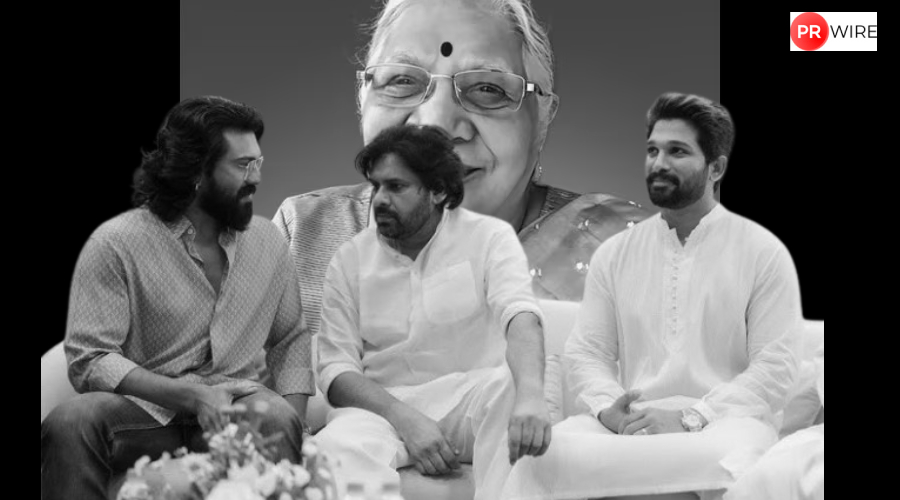Allu Arjun, Ram Charan come together for prayer meet of grandmother Allu Kanakaratnam, Pawan Kalyan also attends