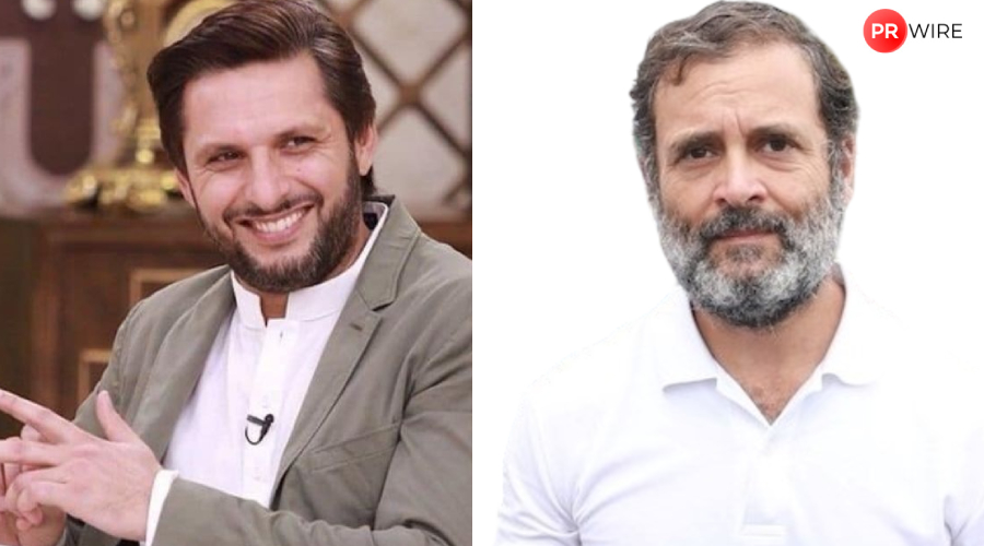 Shahid Afridi's ‘positive mindset’ comment on Rahul Gandhi leaves BJP fuming