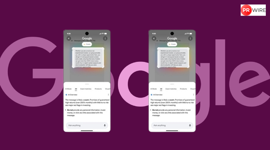 Circle to Search gets new scam detection as Google rolls out new Android features